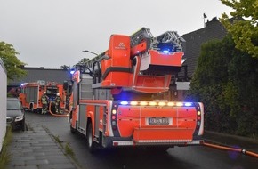 Feuerwehr Norderstedt: FW Norderstedt: Feuer im Treeneweg
