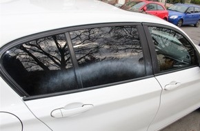 Polizei Hagen: POL-HA: Elf Autos mit weißer Farbe besprüht - Zeugen gesucht