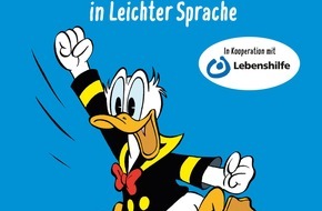 Egmont Ehapa Media GmbH: Bundesvereinigung Lebenshilfe e.V. und Story House Egmont: "Donald Duck" inklusiv für alle!