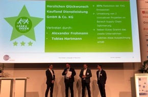GS1 Germany: Presseinformation: Lean and Green 3rd Star für erfolgreiche Nachhaltigkeit von Kaufland