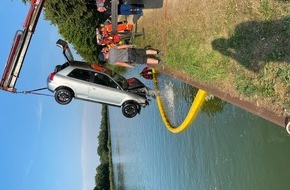 Polizei Duisburg: POL-DU: Duisburg/Recke: Audi-Fahrer fährt in Mittellandkanal