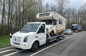 Polizeiinspektion Delmenhorst / Oldenburg - Land / Wesermarsch: POL-DEL: Landkreis Wesermarsch: Erheblich überladener Kleintransporter auf der B212 in Brake gestoppt