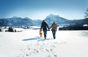 Allg&auml;u GmbH: Allg&auml;uTopHotels - Winterwanderwonnen: Der Sonne entgegen!
