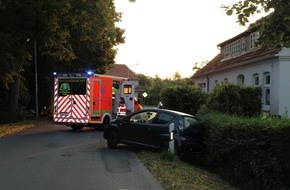 Polizei Minden-Lübbecke: POL-MI: Drei verletzte Personen nach Verkehrsunfall