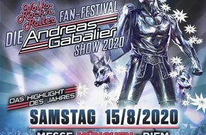 Leutgeb Entertainment Group GmbH: "DIE" ANDREAS GABALIER SHOW 2020 - Das Volks-Rock´n´Roller Fan-Festival
