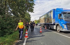 Polizeiinspektion Nienburg / Schaumburg: POL-NI: +++ Großkontrolle am Autohof Lauenau +++