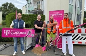 Deutsche Telekom AG: Wentorf bei Hamburg: Spatenstich f&uuml;r Glasfaserausbau