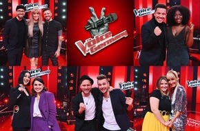 The Voice of Germany: Unterm Weihnachtsbaum liegt Musik: Katarina, Gugu, Linda, Sebastian und Florian und Charlene singen im #TVOG-Finale am Sonntag ihre eigenen Songs