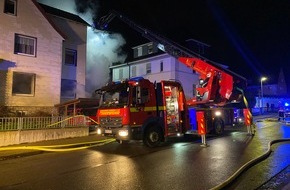 Polizeiinspektion Northeim: POL-NOM: Brand eines Zweifamilienhauses