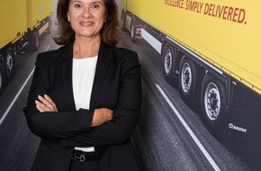 DHL Group: PM: Anabela Pires ist neue CEO von DHL Freight Deutschland / PR: Anabela Pires is the new CEO of DHL Freight Germany