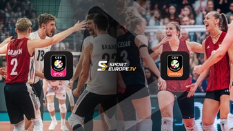 DOSB New Media GmbH: Startschuss f&uuml;r die Volleyball-EM 2026: Frauen und M&auml;nner live auf SPORTEUROPE.TV
