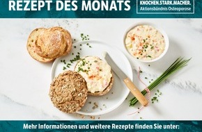 Aktionsbündnis Osteoporose: Aktionsbündnis Osteoporose / Knochengesund genießen mit dem Rezept des Monats