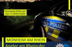 Polizei Mettmann: POL-ME: Angler &uuml;berfallen und bestohlen: Polizei bittet um Hinweise - 2602035