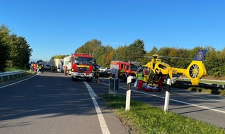 Polizeiinspektion Harburg: POL-WL: Schwere Verkehrsunfälle fordern einen Toten und mehrere Verletzte