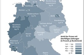 CRIF GmbH: Unternehmen zahlen pünktlicher - 16,5 Prozent von ihnen beglichen im September Rechnungen verspätet (FOTO)