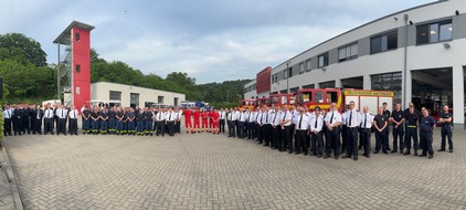 Feuerwehr Hattingen: FW-EN: Verleihung der Feuerwehr- und Katastrophenschutz-Einsatzmedaille des Landes NRW