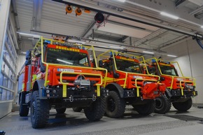 FW Stuttgart: Vier neue Sonderfahrzeuge für Waldbrände, Hilfeleistungen und den Katastrophenschutz an die Feuerwehr Stuttgart übergeben