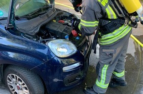 Feuerwehr Wetter (Ruhr): FW-EN: Entstehungsbrand im Motorraum
