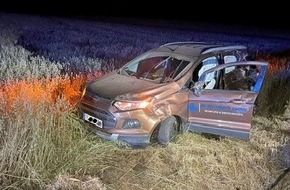 Polizeiinspektion Rockenhausen: POL-PIROK: PKW &uuml;berschl&auml;gt sich nach Ausweichman&ouml;ver wegen eines Rehs