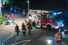 Kreisfeuerwehrverband Calw e.V.: KFV-CW: Brennender Trockner löst in Freizeitheim einen Großeinsatz aus