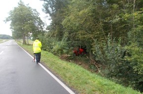 Polizeidirektion Ludwigshafen: POL-PDLU: Schwerer Unfall zwischen Waldsee und Altrip - K 13 zwischenzeitlich voll gesperrt