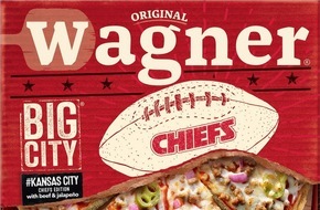 Original Wagner Pizza GmbH: Touchdown für eine sensationelle Partnerschaft / Original Wagner Pizza kooperiert mit den Kansas City Chiefs