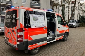 Feuerwehr Frankfurt am Main: FW-F: Wohnungsbrand in Sachsenhausen - ein Mensch schwer verletzt