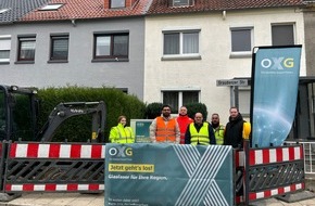 OXG Glasfaser GmbH: OXG hat den Glasfaserausbau für mehr als 30.000 Haushalte in Bremerhaven gestartet