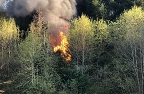 Polizeidirektion Pirmasens: POL-PDPS: Brand eines Wochenendhauses im Strecktal