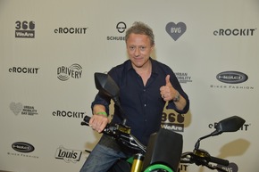 Pedalbetriebenes Elektromotorrad: Weltpremiere des neuen eROCKIT