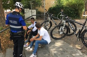 Polizeipräsidium Westpfalz: POL-PPWP: Fahrradstreife im Einsatz