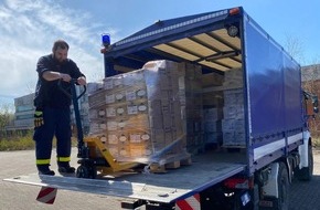 THW Landesverband Hamburg, Mecklenburg-Vorpommern, Schleswig-Holstein: THW-HH MV SH: Corona-Einsatz - THW leistet logistische Unterstützung für Behörden in Norddeutschland