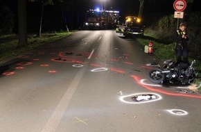 Polizei Minden-Lübbecke: POL-MI: Rollerfahrer prallt gegen Baum - schwerverletzt