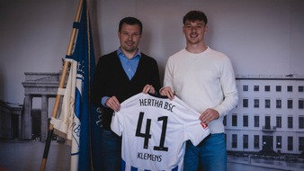HERTHA BSC GmbH & Co. KGaA  : Hertha BSC verlängert mit Pascal Klemens