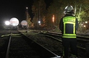 Feuerwehr Gladbeck: FW-GLA: Zwischenmeldung zum Gefahrstoffaustritt in Gladbeck