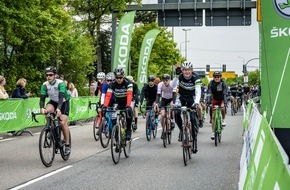 Skoda Auto Deutschland GmbH: Škoda mobilisiert Radsportklassiker Eschborn-Frankfurt und Jedermann-Rennen Škoda Velotour