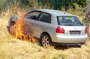 DEKRA SE: Brandfalle abseits der Straße / DEKRA warnt vor heißen Katalysatoren auf unbefestigten Parkplätzen