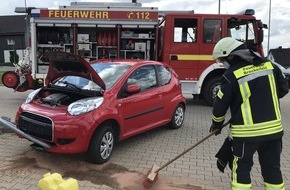 Freiwillige Feuerwehr Breckerfeld: FW-EN: Verkehrsunfall mit auslaufenden Betriebsmitteln