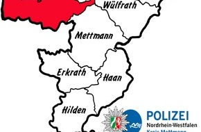 Polizei Mettmann: POL-ME: Hoher Sachschaden und eine leichtverletzte Person - Ratingen - 1905185