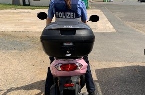 Polizeidirektion Neustadt/Weinstraße: POL-PDNW: (Bad Dürkheim)- Rollerfahrer auf dem Prüfstand