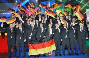 WorldSkills Germany e.V.: Auf WM-Goldkurs - Größtes Deutsches Berufe-Nationalteam startet bei den WorldSkills Leipzig 2013 (BILD)