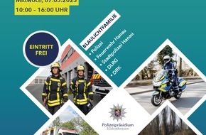 Polizeipräsidium Südosthessen: POL-OF: "Respekt zeigen - Respekt erfahren: Begegnungen mit der Blaulichtfamilie" - Veranstaltung auf dem Hanauer Freiheitsplatz