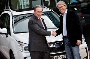 SUBARU Schweiz AG: Collaborazione a vita con Bernhard Russi (IMMAGINE)