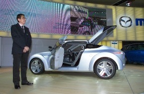 Mazda: Spektakuläres Concept-car Kusabi feiert Weltpremiere auf der IAA in Frankfurt