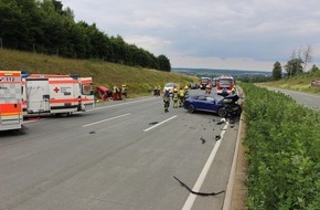 Autobahnpolizeiinspektion: API-TH: Schwerer Auffahrunfall auf A9 bei Triptis