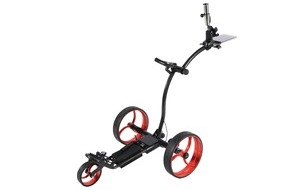 Adrenio GmbH: Schweizer Produktion, die bewegt - der erste WLAN Elektro Golf Trolley / SMART RIDER: Ein in der Schweiz produzierter High-End Elektro Golf Trolley der erfolgreichen Schweizer Golf-Marke at-hena