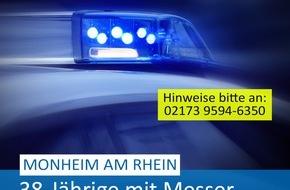 Polizei Mettmann: POL-ME: Monheimerin überfallen: Polizei ermittelt und bittet um Hinweise - Monheim am Rhein - 2405007
