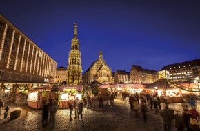 Congress- und Tourismus-Zentrale Nürnberg: Nürnberger Christkindlesmarkt 2021: Dezentraler Markt in der Weihnachtsstadt Nürnberg
