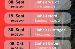 Feuerwehr Xanten: FW Xanten: Feuerwehr Xanten lädt zu offenen Dienstabenden ein