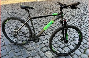 Polizeiinspektion Göttingen: POL-GÖ: (435/2023) Bei Personenkontrolle in der Göttinger Innenstadt mutmaßlich gestohlenes Mountainbike sichergestellt - Herkunft ungeklärt